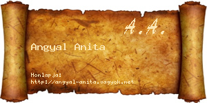 Angyal Anita névjegykártya